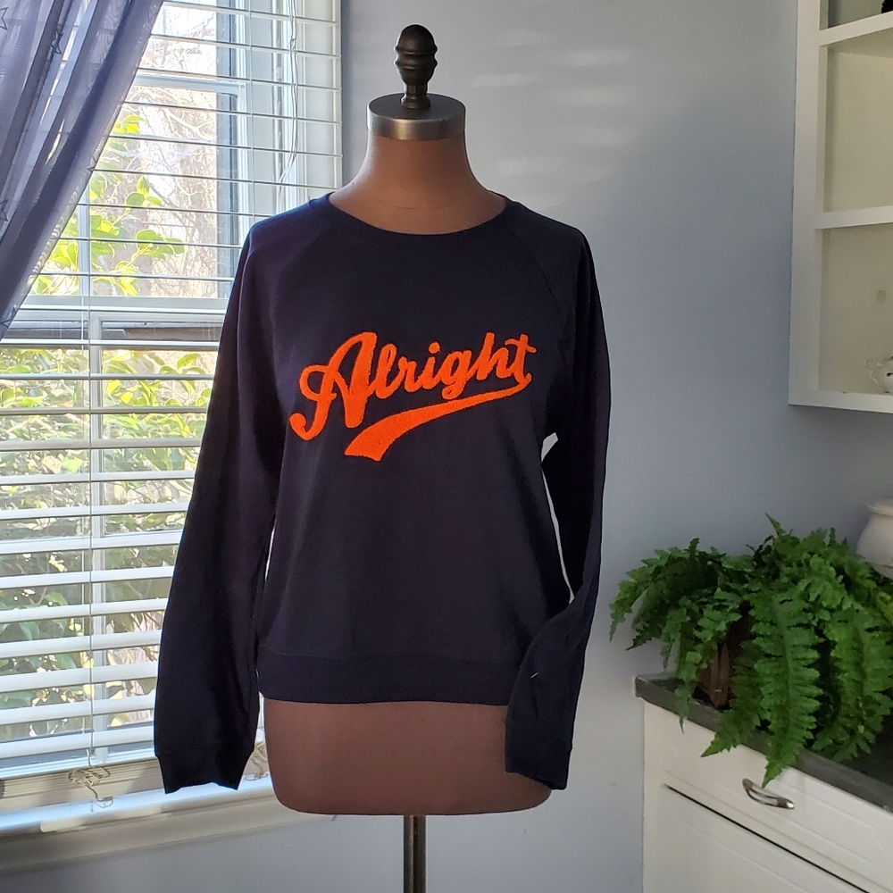 Forever 21 Navy Blue Sweatshirt